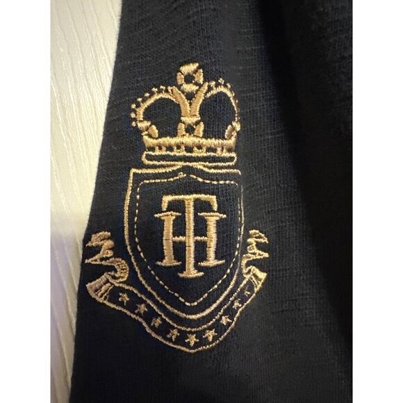 Tommy Hilfiger Navy & Gold Military Cut Jacket Size Medium - Picture 5 of 16